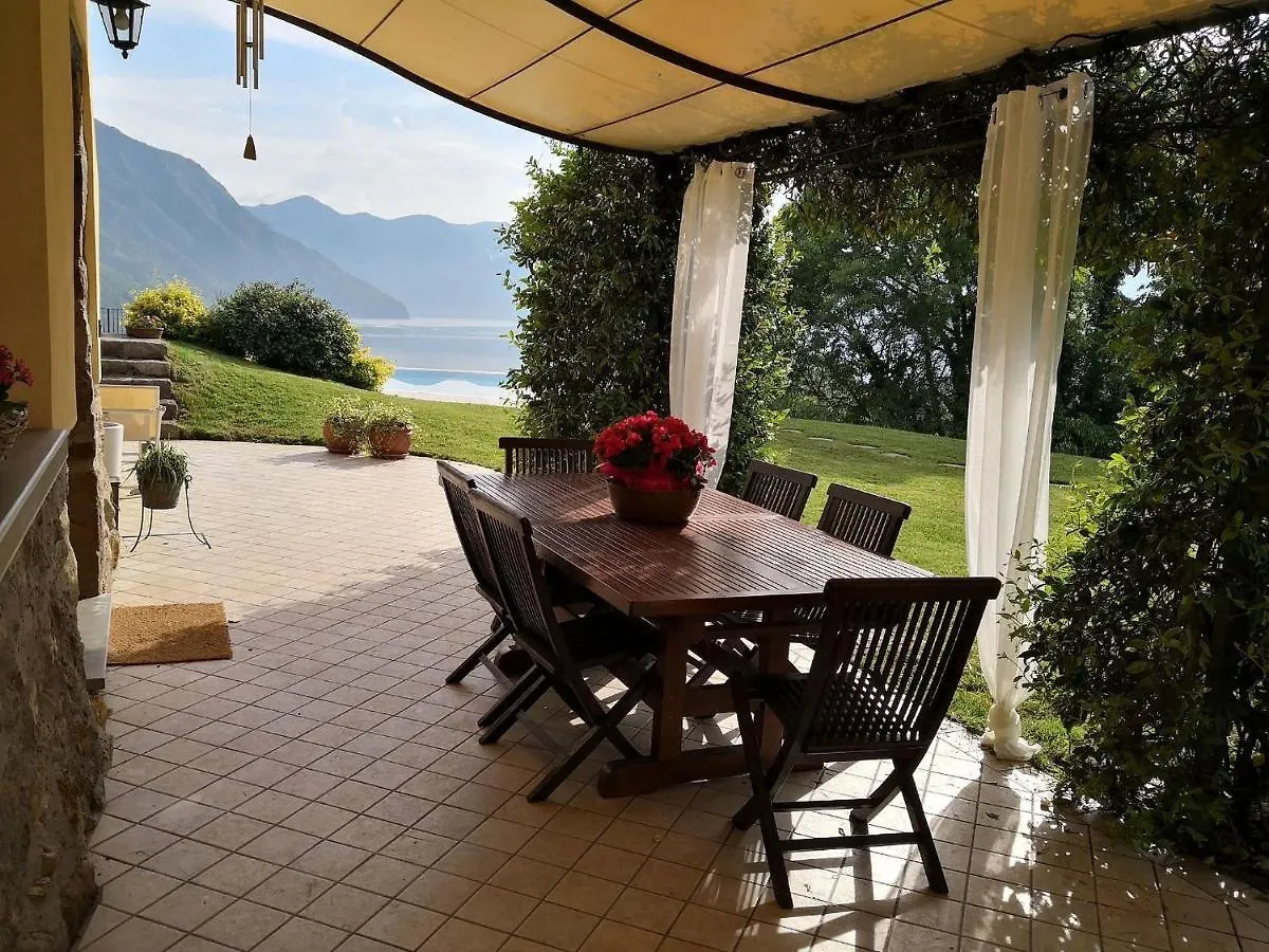 Flat In Villa, With Garden, Barbecue Pisogne Italy